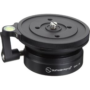 SUNWAYFOTO DYH-90i 90mm Tripod Leveling Base with Offset Bubble Level Sunway
