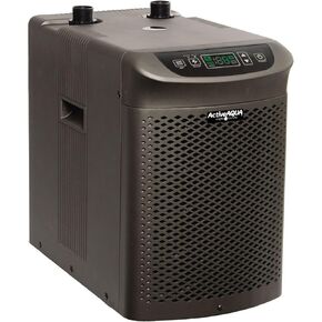 Active Aqua AACH50HP Water Chiller for Aquarium, Hydroponics, Bathtub – 0.5 HP, Fast Cooling, 90-172 Gallons, Titanium Evaporator – Fittings Included