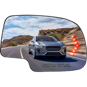 1Pair Side Mirror Glass Replacement for 2003-2006 for Chevy Silverado Suburban Tahoe & for 2003-2006 GMC Sierra Yukon (2007 Classic Series) Replacement for 128-04034L 128-04034R