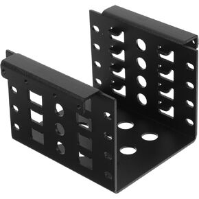 Hard Drive Bay Hard Disk HDD Mounting Rack Bracket for Hard Drive 3.5 Inch Hard Drive Bracket Tray for Hard Drive Hard Drive Cage Computer Accessory Cage for Hard Drive