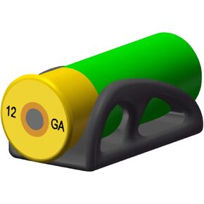 GOTICAL Shotgun 12Ga Single Extra Shell Holder, Caddy, Extra Round, Stage Saver, Ammo Shell holde, Shotgun Accessories with 3M Tape