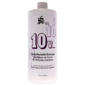 SUPER STAR 10v Cream Peroxide Developer, 32 Fluid Ounce