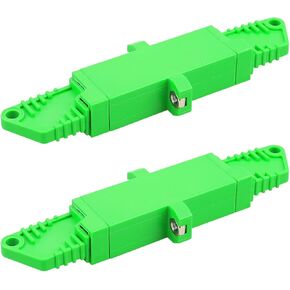 E2000 APC/UPC Simplex Fiber Optic Adapter E2000 Fiber Optic Coupler Fiber Flange Connector E2000 APC 6pcs