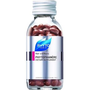 PHYTO Phytophanère 100% Natural Hair Loss Thinning Dietary Supplement, 4-Month Supply,Capsule, 120 Count (Pack of 2)