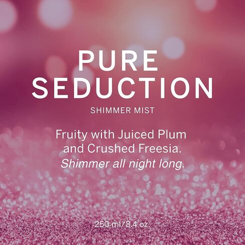Victoria's Secret Pure Seduction Body Mist for Women, Perfume with Notes of Juiced Plum and Crushed Freesia, Womens Body Spray, All Night Long Women’s Fragrance - 250 ml / 8.4 oz in Saudi Arabia