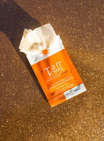 Tan Towel Self Tan Towelette Wipe Medium Deep Classic 10 Count in Saudi Arabia
