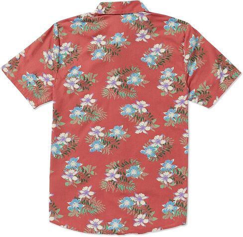 Volcom Men's Warbler Short Sleeve Woven Shirt in Saudi Arabia