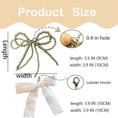 Pearls Bow knot Shoe Charms for Sneakers Shoe Lace Charms Decorations Elegant Pearl Beaded Chain for Women Cute DIY Shoe Accessories for Wedding Gift (white) in Saudi Arabia