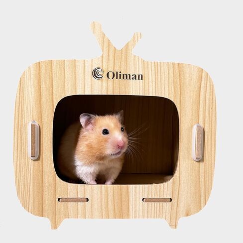 Hamster House Hamster Hideout with Spacious Perch Hidey Detachable Playhouse for Hamster Hideout Castle Tower Toys for Indoor Hamster Guinea Pig Hamster Chinchilla Gerbil ——Cloud Entrance in Saudi Arabia
