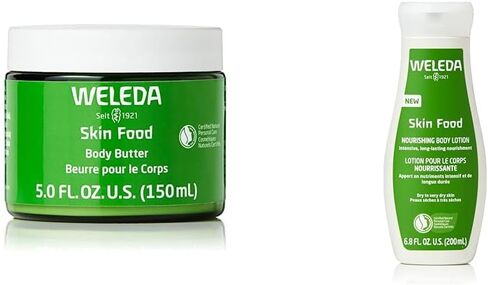 Weleda Skin Food Body Butter 5 Fluid Ounce, Sustainable Glass Jar, Plant Rich Hydrating Moisturizer with Shea and Cocoa Butter, Sweet Almond Oil and Pansy in Saudi Arabia