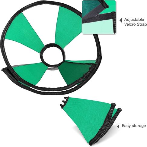 طوق ZenPet ProCone Teal للحيوانات الأليفة للكلاب والقطط - طوق مريح ناعم للتعافي قابل للتعديل لملاءمة آمنة ومخصصة - سهل للحيوانات الأليفة لتناول الطعام والشرب - يعمل مع طوق حيوانك الأليف (متوسط) in Saudi Arabia