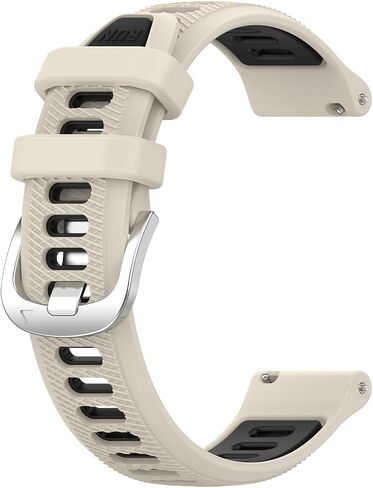Vancle Bands Compatible with Garmin Forerunner 265 255 Watch Band, Garmin Vivoactive 4/Venu 3/Venu 2, Soft Silicone Sport Replacement Strap for Women Men in Saudi Arabia