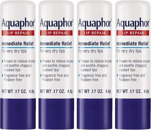Aquaphor Lip Repair Stick, Lip Protectant, Moisturizing Lip Balm Multipack, 2 Count (Pack of 1) in Saudi Arabia
