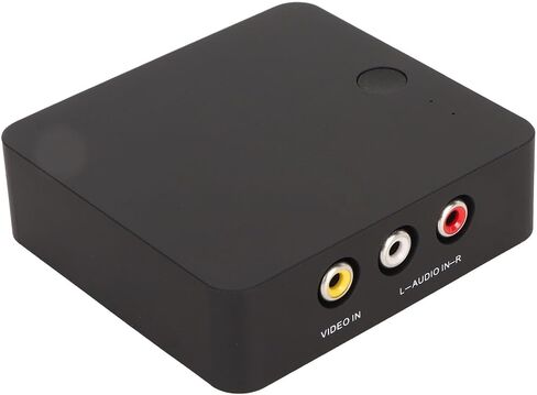 مسجل فيديو AV لتحويل وتسجيل الفيديو، تحويل الفيديو المركب من VHS، Hi8، VCR، DVR، مشغلات DVD، أنظمة الألعاب إلى فيديو MP4 الرقمي in Saudi Arabia