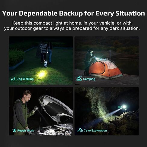OLIGHT BatonTurbo EDC Rechargeable Handheld Flashlight, 1000 Lumens Compact LED and 510 Meters Long Throw Powerful Light, with Two-Way Clip and Landyard for Camping, Hiking and Home Use (OD Green) in Saudi Arabia