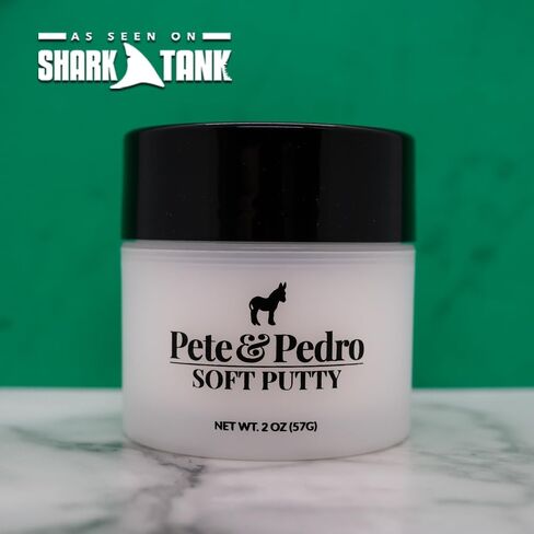 Pete & Pedro PUTTY - Hair Putty for Men | Strong Hold and Matte Finish, Low Shine Hair Clay | As Seen on Shark Tank, 2 oz. in Saudi Arabia