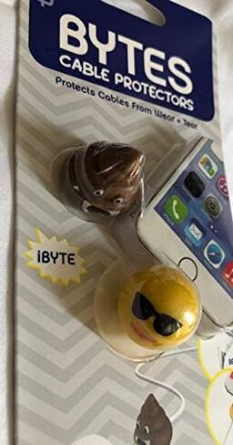Tzumi Bytes Cable Protectors for iPhone/iPad USB Cable, Cute Animals Charging Cable Saver, Phone Accessory Protect USB Charger (Dalmatian and Sheep) in Saudi Arabia