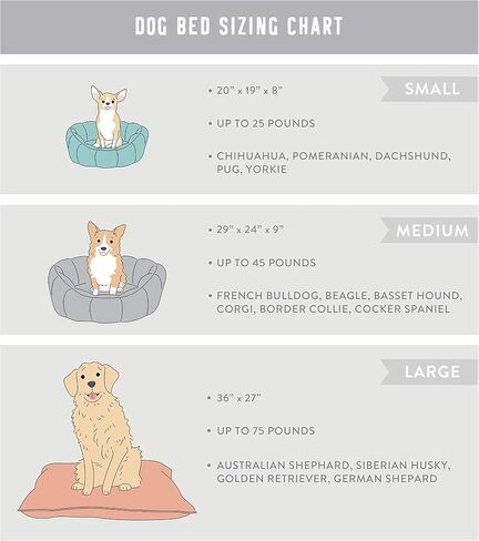 Fringe Studio Dot Paw Charcoal Small Circle Pet Bed 18"- Poly Filled with Faux Fur Interior - Machine Washable in Saudi Arabia