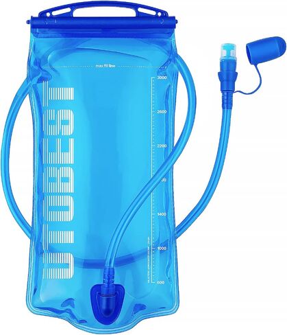 UTOBEST Hydration Bladder Water Bladder for Hiking Backpack UTR201 | PEVA,BPA Free,Leakproof,High Flow Bite Valve, Easy Use and Cleaning, for Hiking,Running,Cycling,Camping in Kuwait