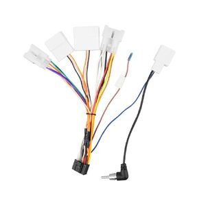Radio Wire Harness Fit for Toyota 4Runner Tundra Sequoia Prius Sienna RAV4 Tacoma Camry Corolla Vios Matrix Yaris, Car Stereo Wiring Connector Adapter Kit