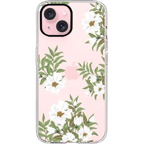 for iPhone 15 Plus Case Mirror Case with [Reinforced Corner] Hard Back+Soft Bumper [Shockproof] Reflective Protective for Girls Woman Touch up Makeup and Back Camera Selfies(Mirror-15Plus)