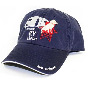 Dog is Good Unisex Hat: Never RV Alone