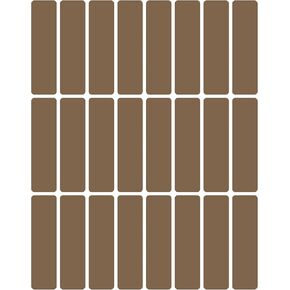 24 Count Sheet of Color Adhesive Match Striker Strip Stickers (2" x 1/2") | Replacement Stryker Stricker for Safety Matches | Peel & Stick Flint Lighter Pad for Craft Wooden Mach Book (Green)