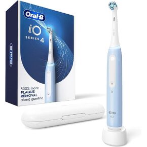 Oral-B iO Series 4 Electric Toothbrush with (1) Brush Head, Rechargeable, White