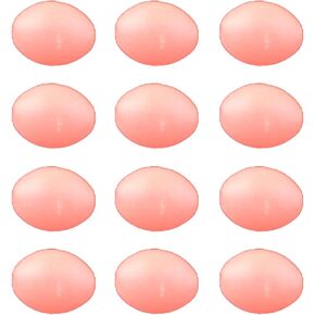 100PCS 4x5mm Red Fishing Beads Hard Floating Bobber Bulk Beads Fishing Accessories
