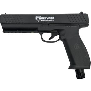 Streetwise Heat .50 Caliber Pepper Launcher, Pepper Ball Gun – Self Defense Pistol, Home Defense Gun, Rubber Bullet Gun for Adults (Unit only)
