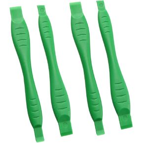 4pcs Crowbar Plastic Spudger Stick Lever Tools Opening Tools for iPhone Screen Repair Electronic Components Replacement Repair Kit, Green