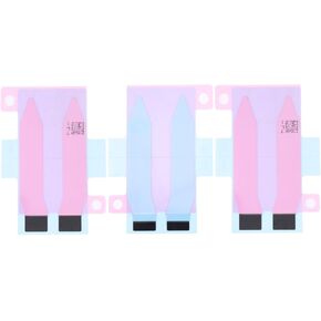 OEM Battery Adhesive for iPhone 15 Pro Max - Double Sided Glue Strips, Tape Sticker Replacement Part - Pack of 3