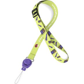 iFace TinyTAN inspired by BTS Cute Character Quick Release Lanyard Neck Strap for ID, Wallet, Smartphone, Camera, etc. (V)
