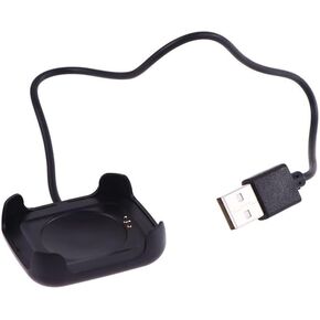 Black Charging Cable Charger Cord for HW22 Smartwatch Intelligent Watch Magnetic Dock Holder Stand USB Chargeable Charging Cable Adapter Cables and Chargers Smartwatch Phones Accessories (30cm)