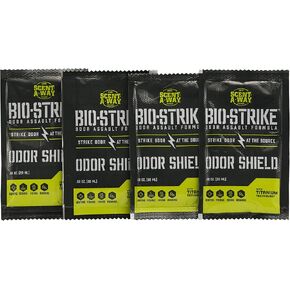 Hunters Specialties Scent-A-Way 07914 Bio-Strike Odor Shield, Grey