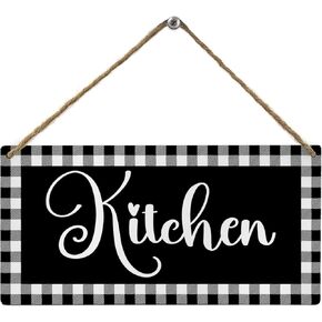 Mtrgdn Chef Was Cute Would Eat Here Again Kitchen Signs Wall Decor,Funny Chef Quote Aesthetic Kitchen Wooden Sign Plaque Wall Hanging for Kitchen Dining Room Restaurants Canteen Pantry 6x12 Inch