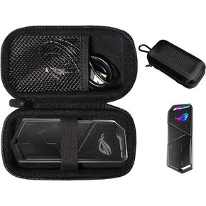 Alltravel Case for ASUS ROG Strix Arion, Strix Arion Lite Aluminum Alloy M.2 NVMe SSD External Portable Enclosure Case Adapter
