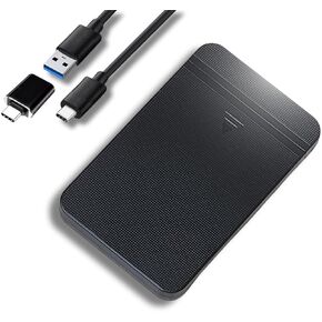 Portable 500GB External Hard Drive HDD — USB 3.0 & USB C for PC, Mac, PlayStation, Phone & Xbox - Ultra Fast in Saudi Arabia
