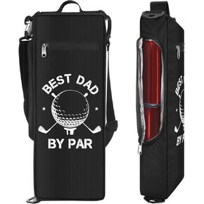 Abbylike Golf Cooler Bag Golf Accessories for Men Golf Cooler Bag Insulated Cooler Holds a 6 Pack of Cans or Two Wine Bottles Golf Storage Accessories Gifts for Men