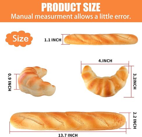 Soft Toast Bread Baguette Shape Anti-Skid Keyboard Wrist Rest Support & Mouse Wrist Support for Office,Computer,Laptop& Mac in Kuwait