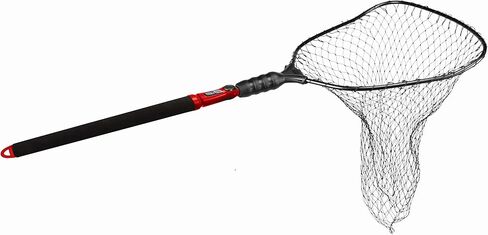 Ego S2 Slider Fishing Net, Ultimate Fishermens Tool Telescoping Handle, Replaceable Head, Salt & Freshwater, 29-60" Handle, 19x21 Inch Hoop in Kuwait