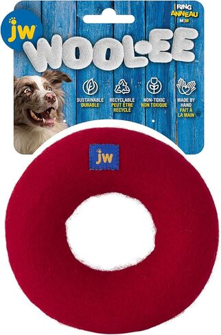 حلقة JW Wool-EE مصنوعة يدويًا من الصوف الطبيعي بنسبة 100% للكلاب من أجل الجلب in Saudi Arabia