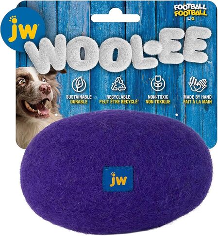 حلقة JW Wool-EE مصنوعة يدويًا من الصوف الطبيعي بنسبة 100% للكلاب من أجل الجلب in Saudi Arabia