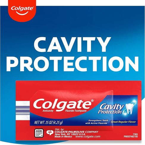 Colgate Cavity Protection Toothpaste with Fluoride, Great Regular Flavor, 6 Ounce (Pack of 6) in Saudi Arabia