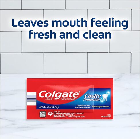 Colgate Cavity Protection Toothpaste with Fluoride, Great Regular Flavor, 6 Ounce (Pack of 6) in Saudi Arabia