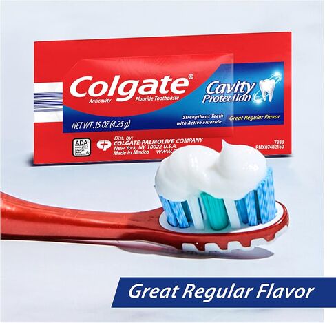 Colgate Cavity Protection Toothpaste with Fluoride, Great Regular Flavor, 6 Ounce (Pack of 6) in Saudi Arabia