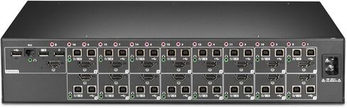 Vertiv Avocent SwitchView Desktop KVM، 4 منافذ، شاشة رأس واحدة، موصل عالمي، متوافق مع TAA، تحويل بدون تأخير، USB 3.0، شحن عالي السرعة، تبديل المفتاح الساخن (SV240DPH-400) in Saudi Arabia