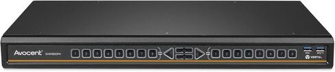 Vertiv Avocent SwitchView Desktop KVM، 4 منافذ، شاشة رأس واحدة، موصل عالمي، متوافق مع TAA، تحويل بدون تأخير، USB 3.0، شحن عالي السرعة، تبديل المفتاح الساخن (SV240DPH-400) in Saudi Arabia