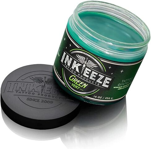 INKEEZE Mutant Serum Green Tattoo Ointment Limited Edition Bored Ape Yacht Club NFT, Made in USA, 16oz in Saudi Arabia