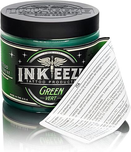 INKEEZE Mutant Serum Green Tattoo Ointment Limited Edition Bored Ape Yacht Club NFT, Made in USA, 16oz in Saudi Arabia